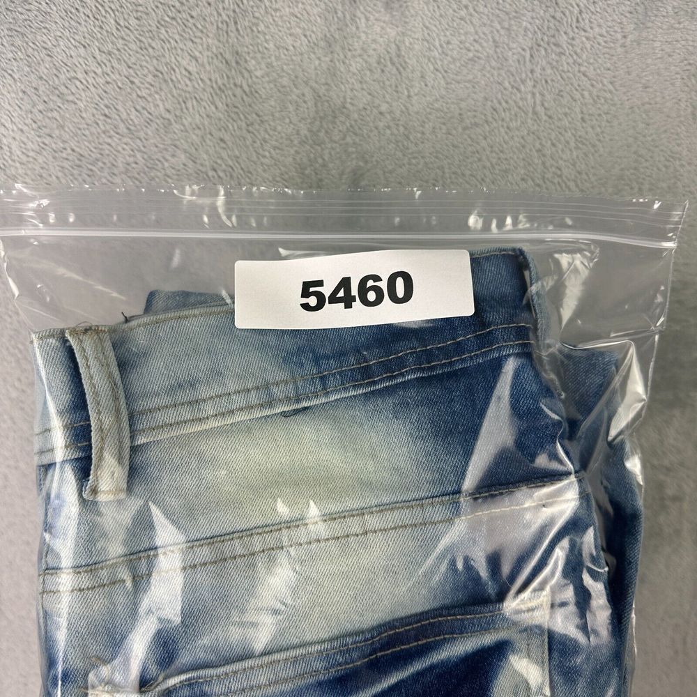 GS-115 Jeans Womens 29‎ Acid Wash Blue Stretch Denim - Picture 12 of 12